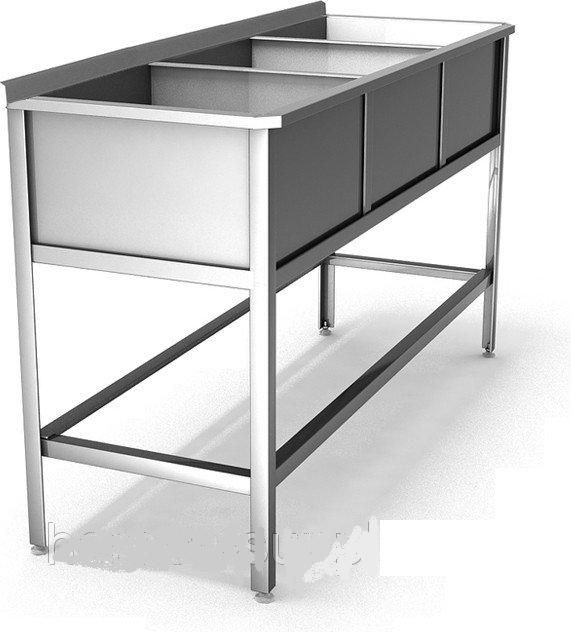 ВМН 3/500 -300  3 емкости    1500*600*850Н нерж