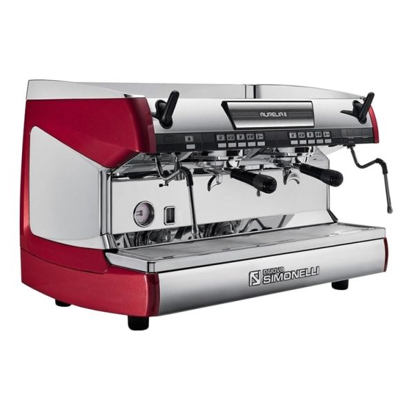 Кофемашина Nuova Simonelli Aurelia II 2 Gr S высокие группы, red, LED-подсветка