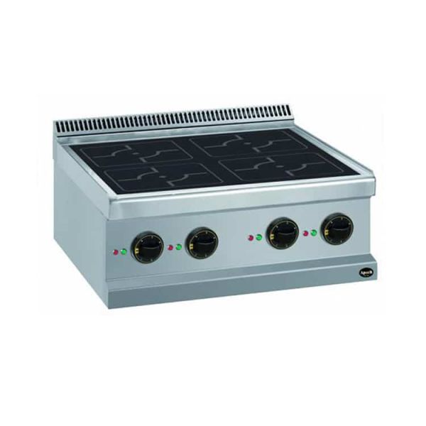 Плита индукционная 4 конфорки Apach 700 серии APRI-77T