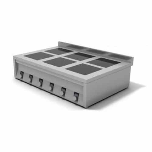 Плита индукционная Техно-ТТ ИПП-640145 шестиконфорочная плоская